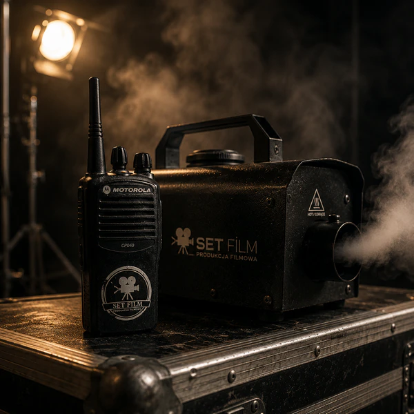 Łączność radiowa podczas dyżuru na planie filmowym – SET FILM